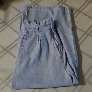 The Bluivy vintage wide crop pants S